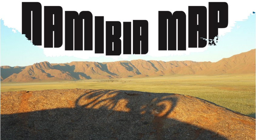 Namibia Map